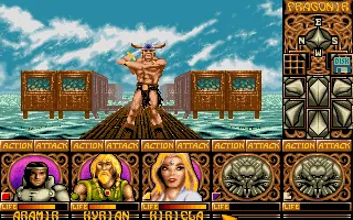 Ishar: Legend of the Fortress – In-game