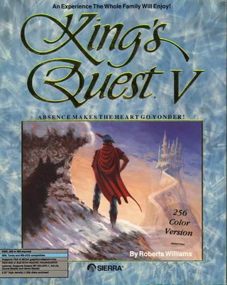 King's Quest V: Absence Makes the Heart Go Yonder! – boxart