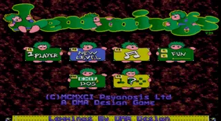 Lemmings – Titulní obrazovka