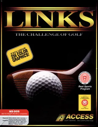 Links: The Challenge of Golf – boxart