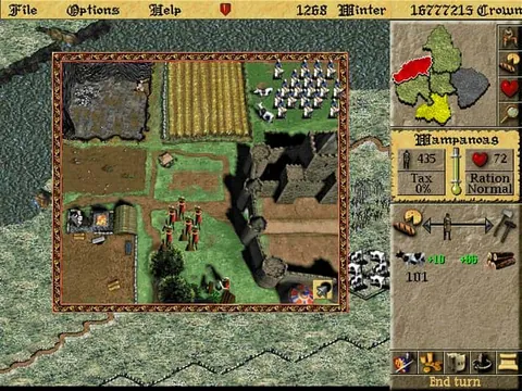 Lords of the Realm – Ze hry