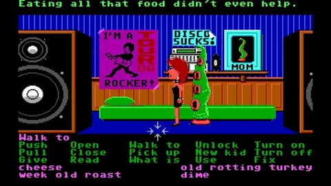 Maniac Mansion – In-game