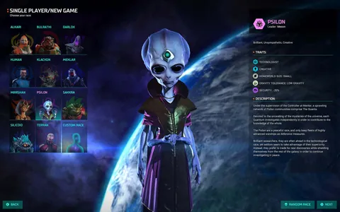 Master of Orion – Aus dem Spiel