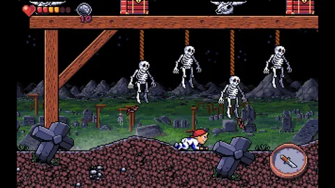 Monster Bash – In-game