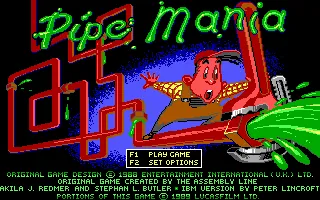 Pipe Dream – Title screen