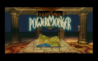 Powermonger – Titelbildschirm
