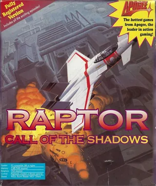 Raptor: Call of the Shadows – boxart