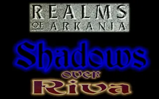 Realms of Arkania: Shadows over Riva – Titelbildschirm