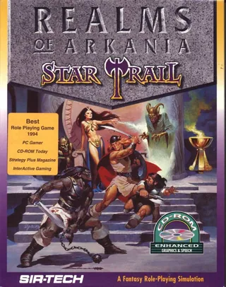 Realms of Arkania: Star Trail – boxart