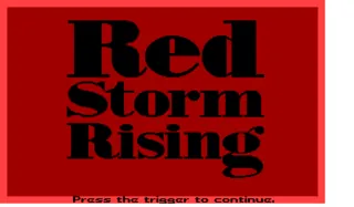 Red Storm Rising – Titulní obrazovka