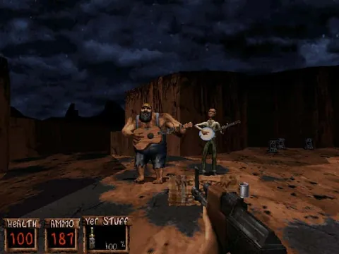 Redneck Rampage – Aus dem Spiel