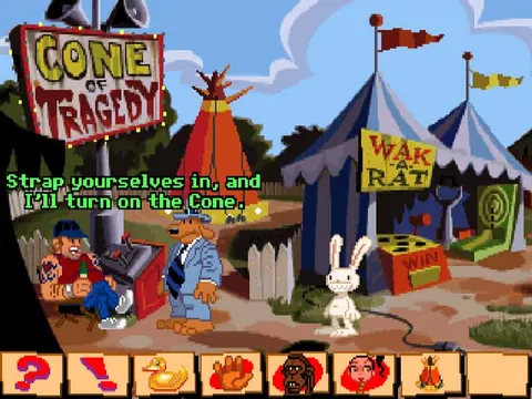 Sam & Max Hit the Road – Ze hry