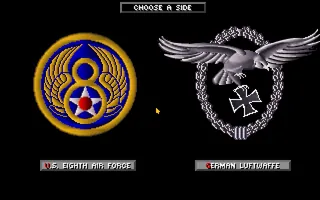 Secret Weapons of the Luftwaffe – Titelbildschirm