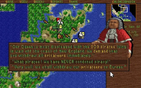 Sid Meier's Colonization – Ze hry