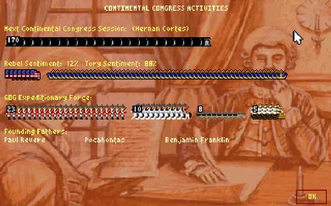 Sid Meier's Colonization – Ze hry