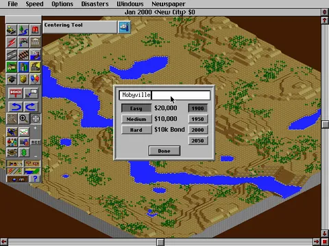 SimCity 2000 – En jeu