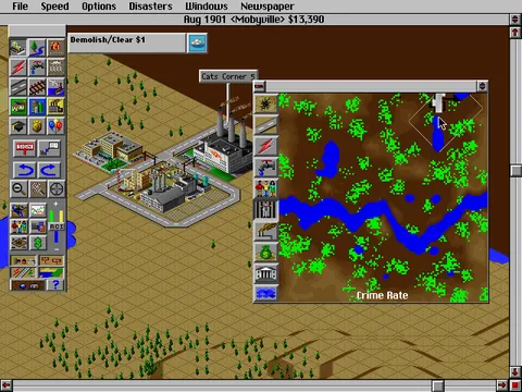 SimCity 2000 – En jeu