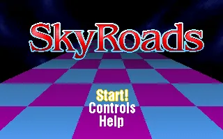 SkyRoads – Title screen