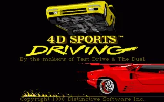 Stunts – Title screen