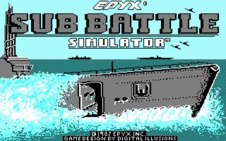 Sub Battle Simulator – Titulní obrazovka