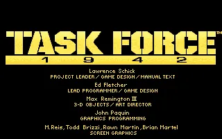 Task Force 1942 – Titelbildschirm