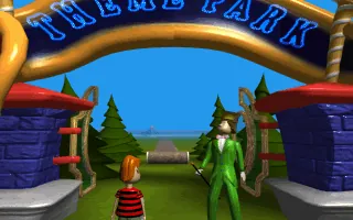 Theme Park – Title screen