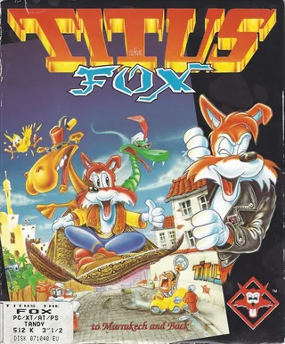 Titus the Fox: To Marrakech and Back – boxart