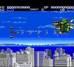 Aero Blasters – In-game