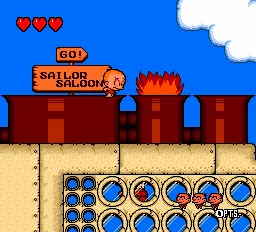Bonk's Revenge – In-game
