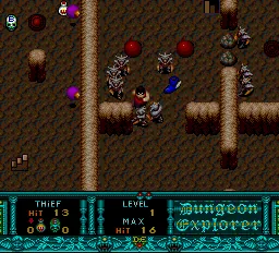Dungeon Explorer – In-game