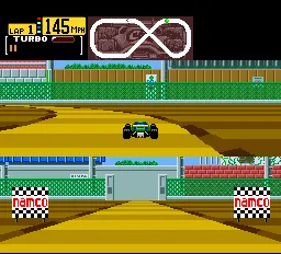 Final Lap Twin – In-game