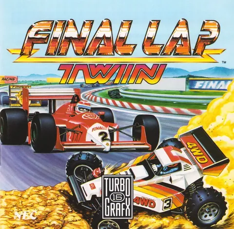 Final Lap Twin – boxart