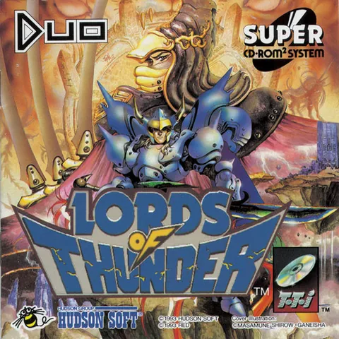 Lords of Thunder (CD) – boxart