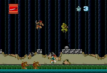 Ninja Spirit – In-game