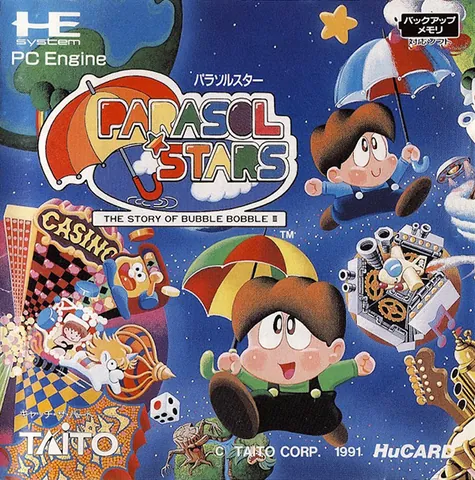 Parasol Stars – boxart
