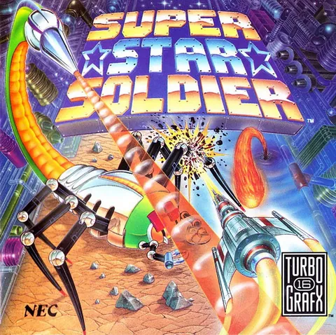 Super Star Soldier – boxart