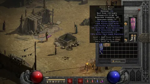 Diablo II: Resurrected – In-game