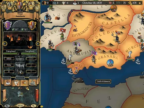 Europa Universalis II – Aus dem Spiel