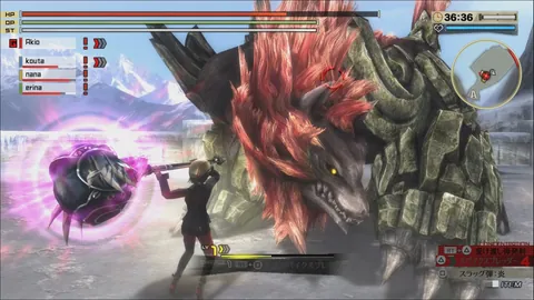 God Eater 2: Rage Burst – En jeu