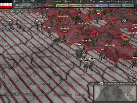 Hearts of Iron III – Aus dem Spiel