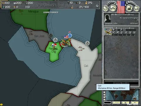 Hearts of Iron – In-game