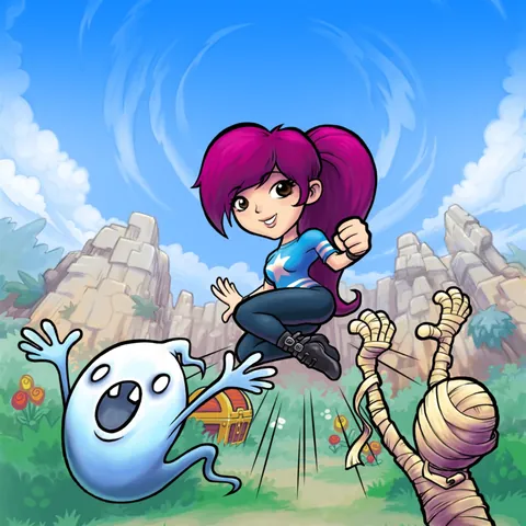 Intrepid Izzy – En jeu