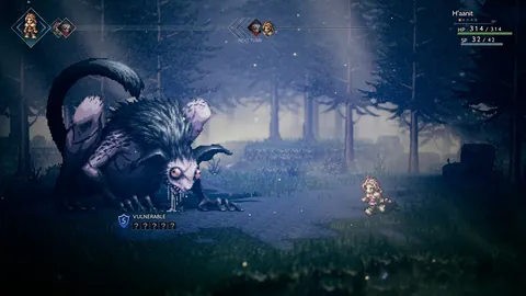 Octopath Traveler – En jeu