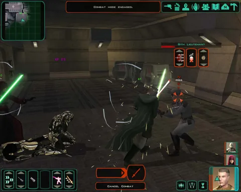 Star Wars: Knights of the Old Republic II - The Sith Lords – Ze hry