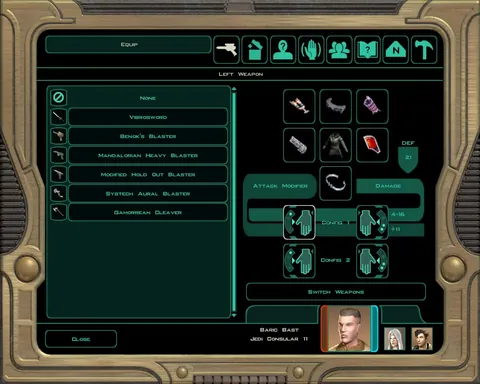 Star Wars: Knights of the Old Republic II - The Sith Lords – Ze hry