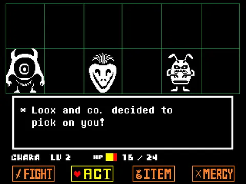 Undertale – In-game