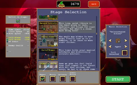 Vampire Survivors – Aus dem Spiel