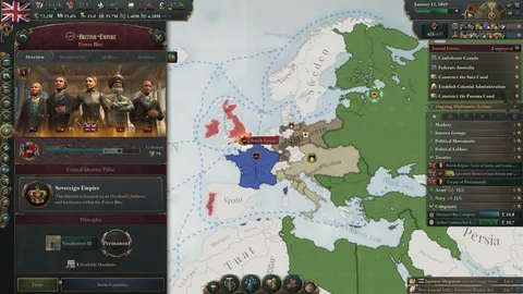 Victoria 3 – Ze hry