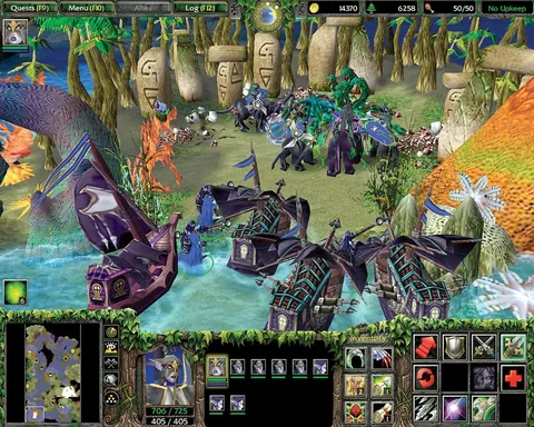 Warcraft III: The Frozen Throne – Aus dem Spiel