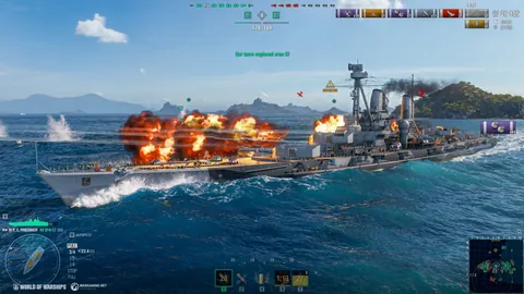 World of Warships – In-game